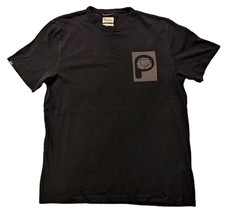PENFIELD BLACK LOGO  T-SHIRT LARGE