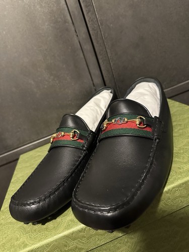Gucci mens black leather - gucci,