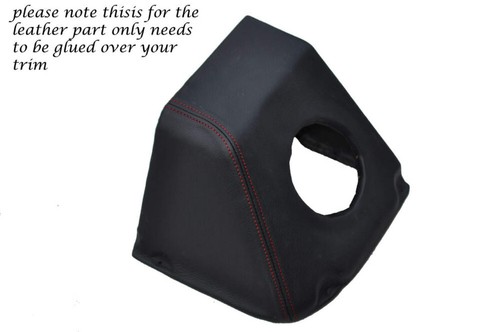 Red stitch lower - dash, speaker