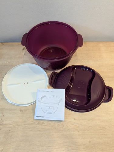 Tupperware micro rice maker - rice,