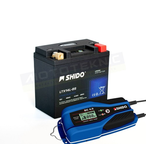 Shido lithium battery - shido, dc4