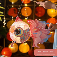 Material Package Koi Lantern Cartoon Goldfish Paper Lanterns  Kids Gift