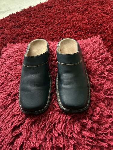 Navy leather hand - navy,