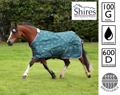 100g pony turnout rug - rug, shires