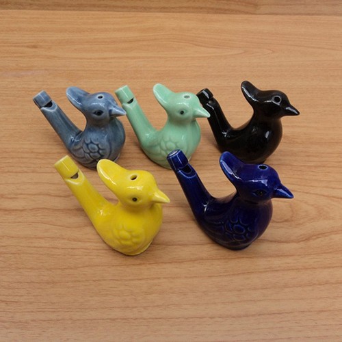 Ceramic bird whistle novelty - ceramic,