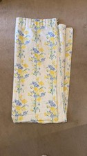 Curtains one pair Vintage Laura Ashley Charlotte  Bedroom Living Room 46 x54in  