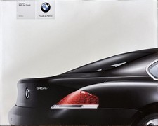 BMW 645 Ci Coupe Brochure Brochure Depliant 1 2004