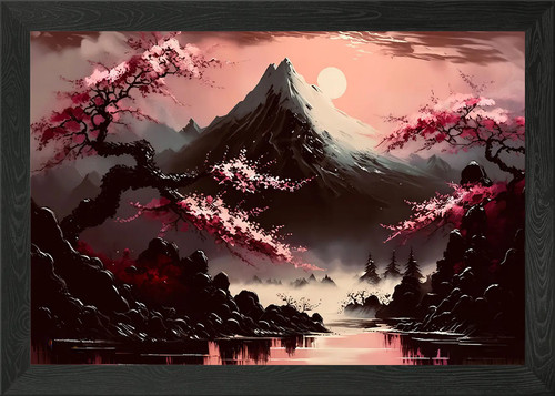 Beautiful landscape framed - beautiful,