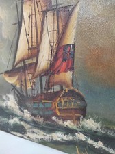 Original British Naval Oil