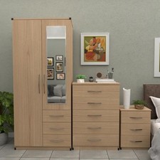 2 Door Wardrobe Bedroom Set
