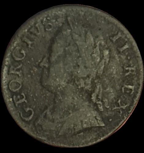 1754 george farthing - 1754, 1