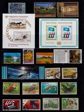United Nations Postage Stamps (Vienna) Mint/ Used Stamps +2 M/s Clean Issues 22v