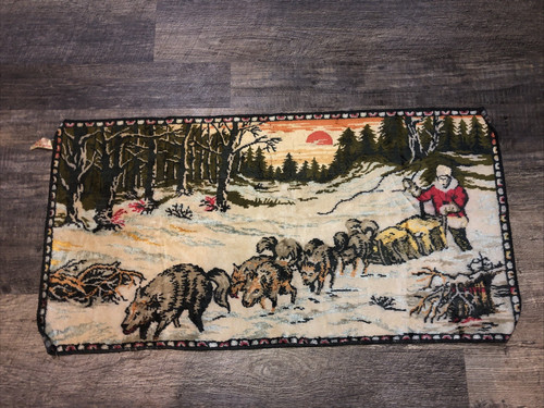 Vtg made belgium tapestry - made,