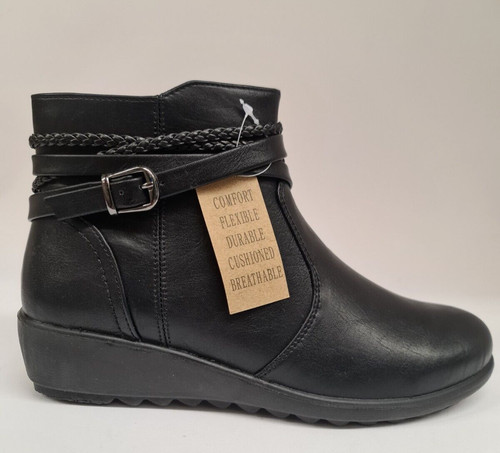 Cushion walk ladies black - ladies,
