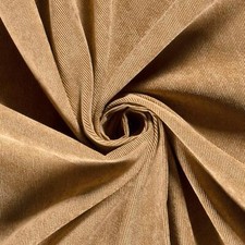 Stretch Baby Needle Cord 21 Wale Fabric Material CAMEL