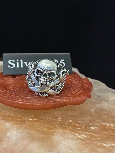 Solid silver chunky - solid, ring