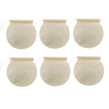 100 Pcs Disposable Tea Bags Organic Unbleached Loose Leaf Empty