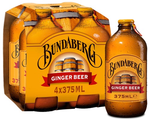 Bundaberg ginger beer 375ml - beer,,