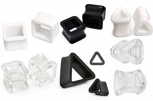 8mm 18mm ear plug - 8mm-18mm, tunnel