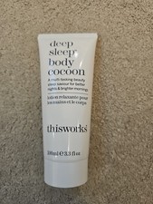 This Works Deep Sleep Body Cocoon 100ml  Brand New & Foil Sealed RR9 £25