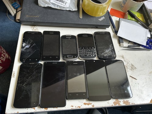 Joblot mixed phones - 10,