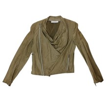 NICOLE FARHI Brown Leather