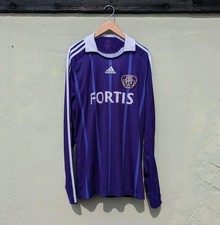 Rare Anderlecht 2008 / 2009 Away Adidas Shirt Mens Size Large Long Sleeve ⚽
