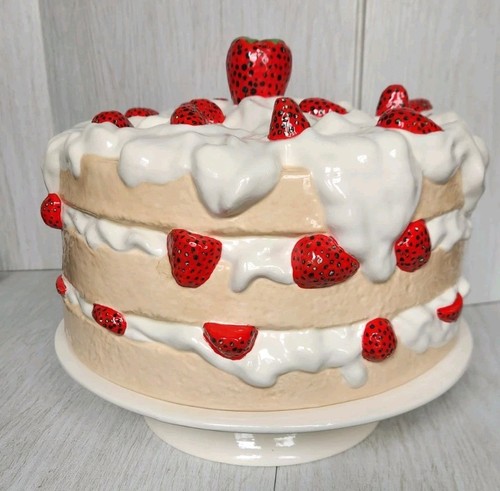 Vintage ceramic strawberry - vintage,
