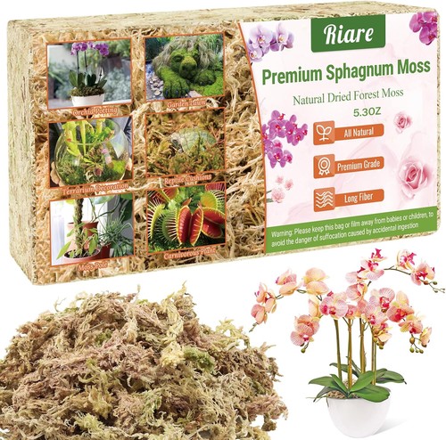 Riare sphagnum moss 150g - sphagnum,