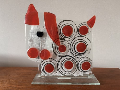 Nobile glass fused art - fused,