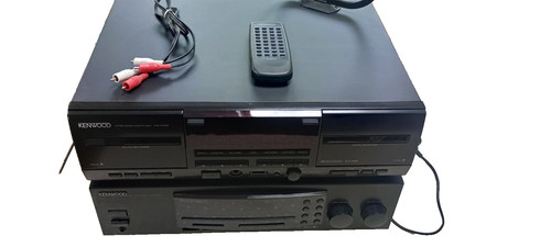 Kenwood stereo double cassette - kenwood,