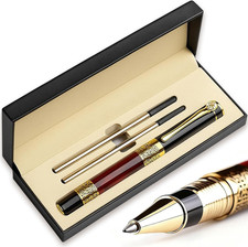 Luxury Rollerball Pen Set for