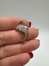 Vintage 9ct Gold Dolphin
