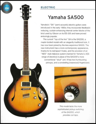 Yamaha sa500 pacifica 112 - +,