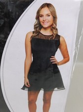 Spirit Halloween Black Organza