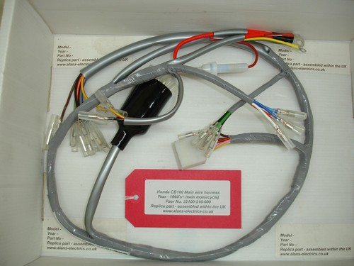 Honda cb160 replica main - main, wire
