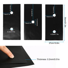 Non-Stick Heat Resistant Stovetop Burner Protector Liner Reusable Gas Hob Cover