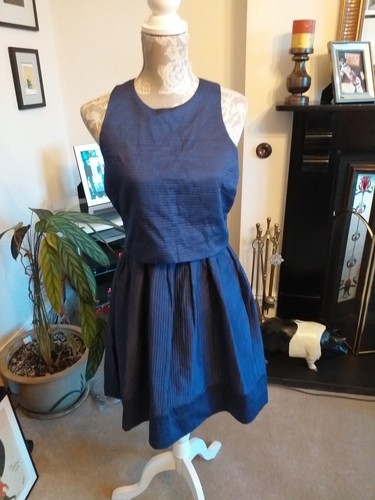 Reiss inda blue dress - inda,