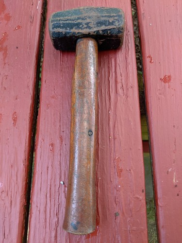 Vintage sledge hammer with - hammer,