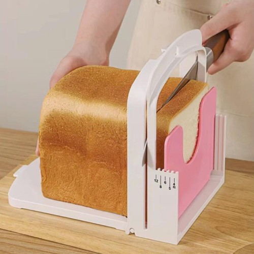 Bread slicer adjustable width - bread,