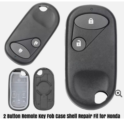 Button remote key fob - remote, case