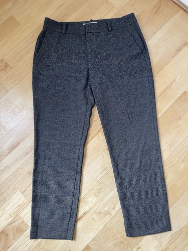 Zara grey plaid smart - grey, trousers