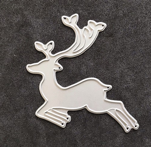 Silhouette solid deer stag