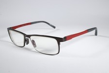 Osiris Eyeglasses Pray Mens Grey Full Rim Metal Eyewear Glasses Frames 55 mm