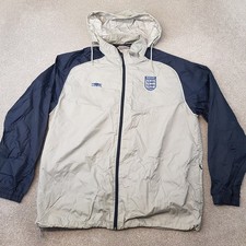 England Mens Jacket XL Grey