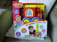 MR TUMBLE DOMINO TRAIN NEW