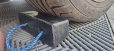 Wheel Chock Car Van Caravan Wide Rubber