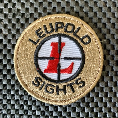 Leupold sights embroidered - embroidered, sew