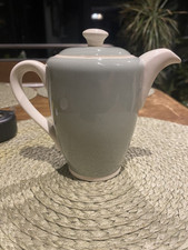 Poole Pottery Cameo Celadon Green Coffee pot Water jug & Lid