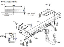 DETACHABLE Tow Bar For JEEP